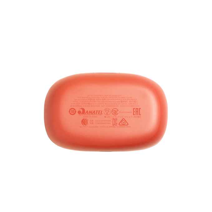 JBL Endurance Peak II - Coral - Waterproof true wireless sport earbuds - Detailshot 5 image number null